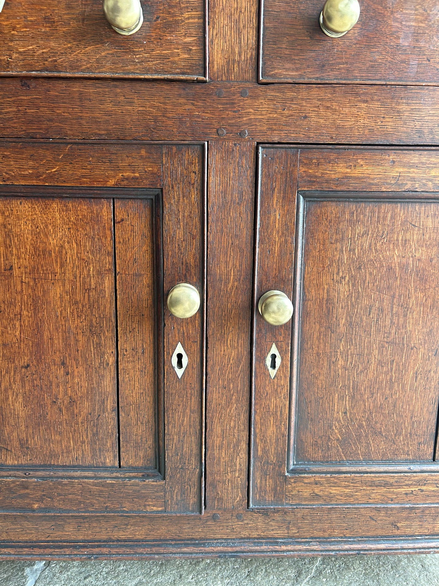 Antique Oak Welsh Dresser C.1820 originally made in Isle of Anglesey.