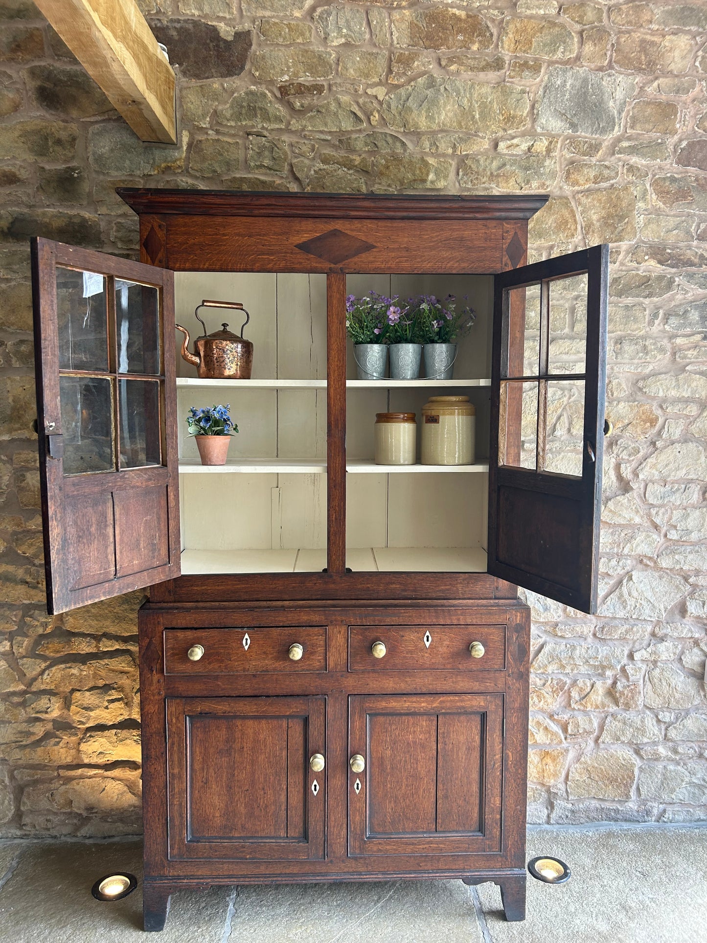 Antique Oak Welsh Dresser C.1820 originally made in Isle of Anglesey.