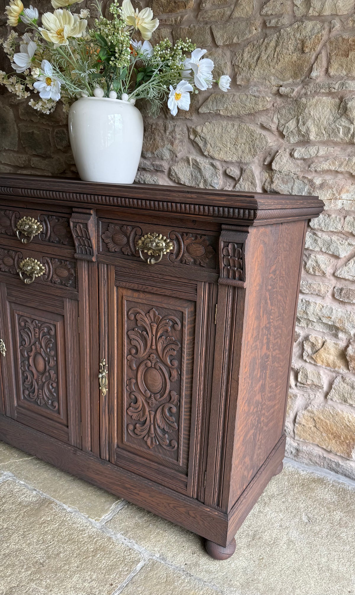 Large Classic Oak Sideboard