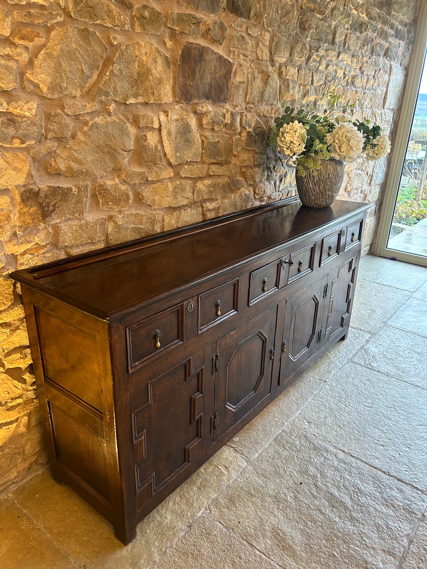 Antique 1700’s Georgian Sideboard.