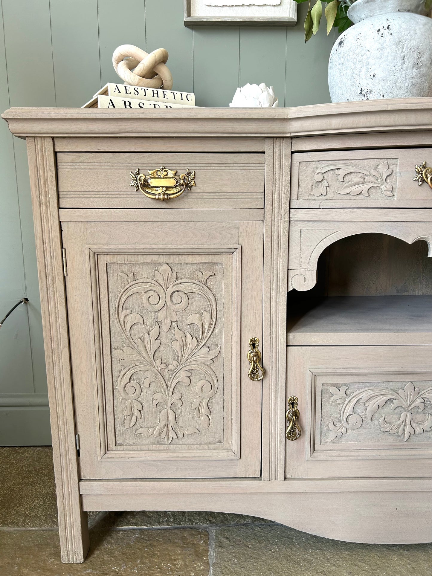 Antique Walnut Sideboard