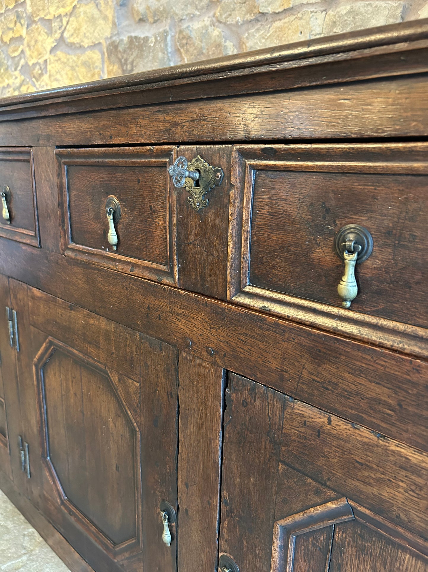 Antique 1700’s Georgian Sideboard.