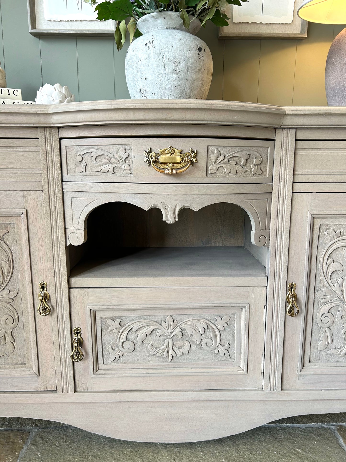 Antique Walnut Sideboard