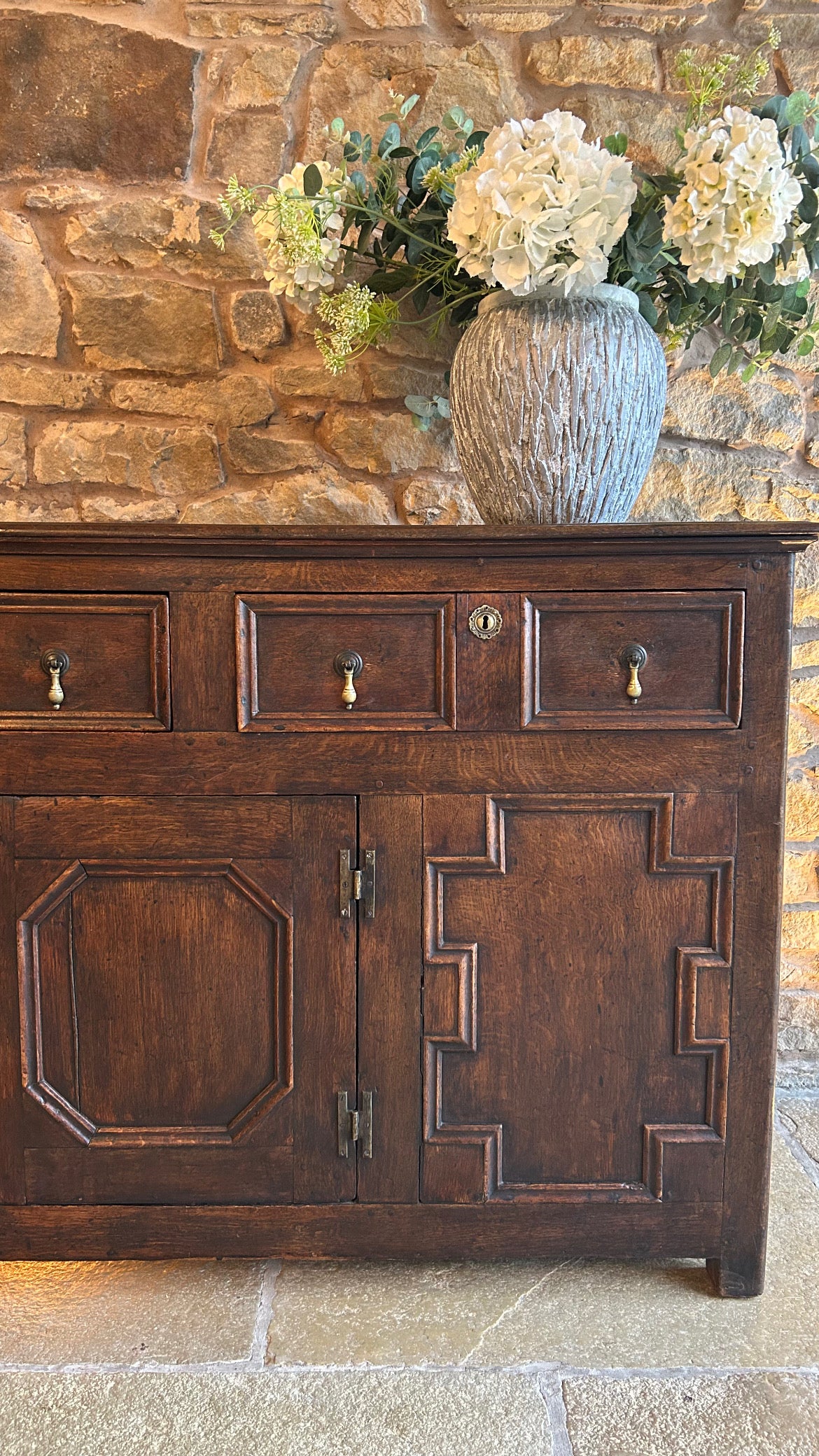 Antique 1700’s Georgian Sideboard.